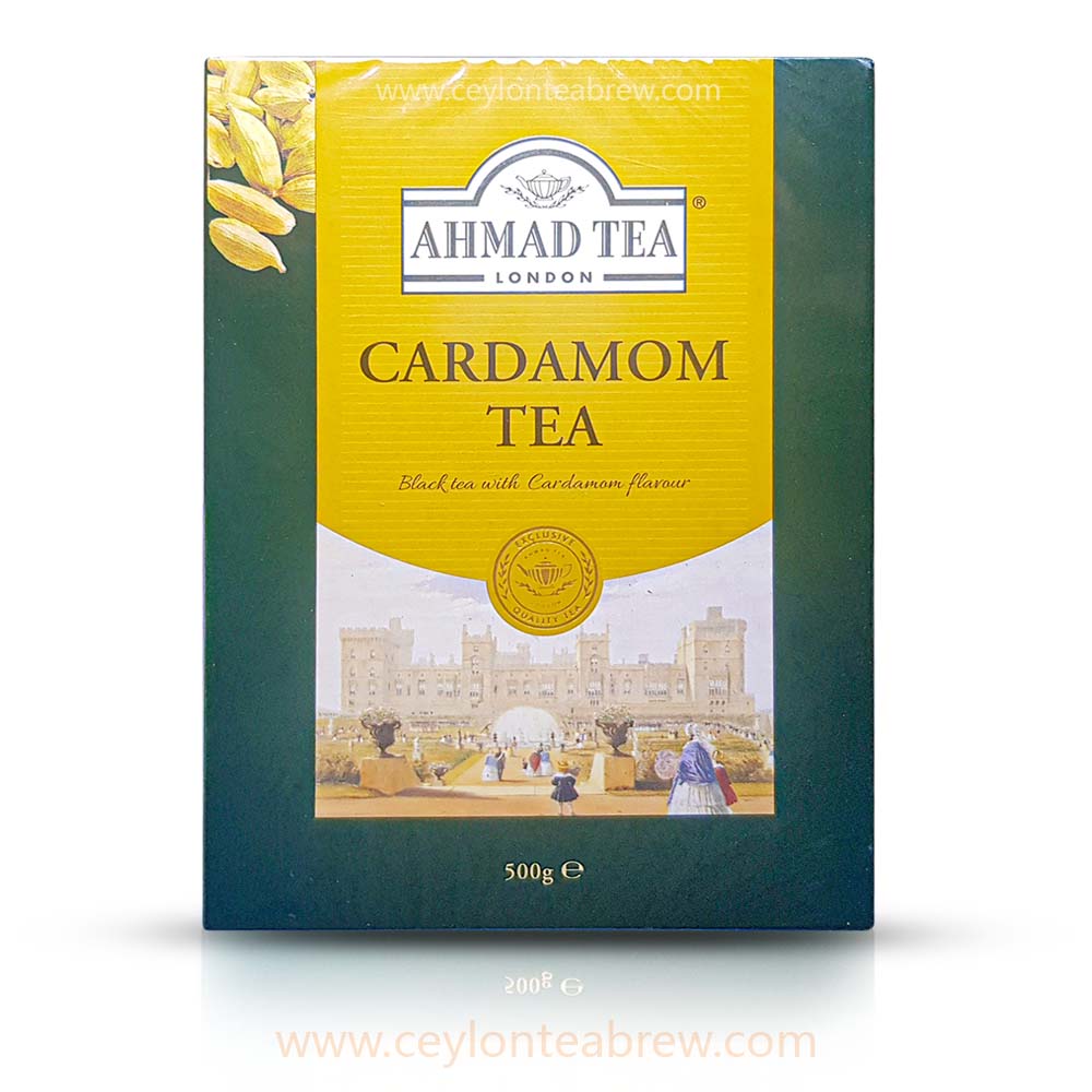 Ahmed Tea London Ceylon black leaf tea with cardamom extracts 500g 1