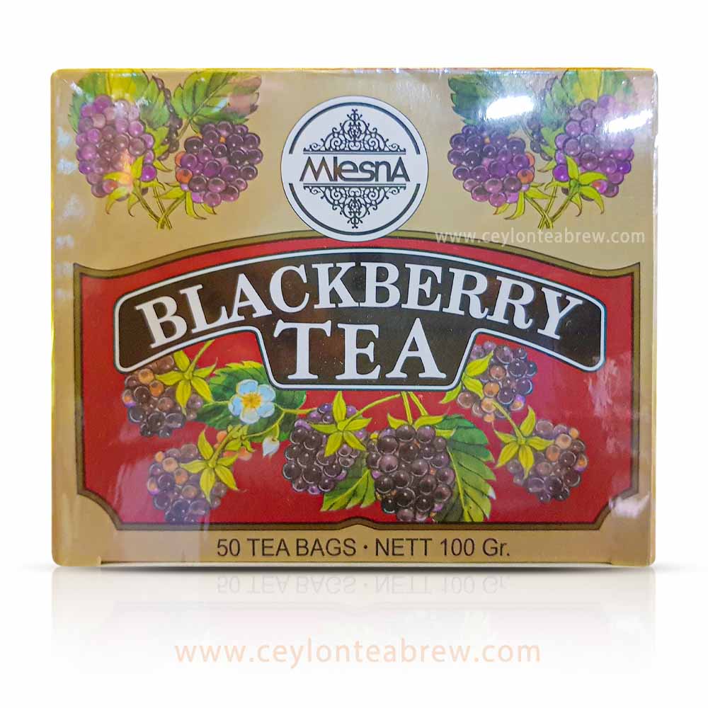 Mlesna Ceylon blackberry tea bags
