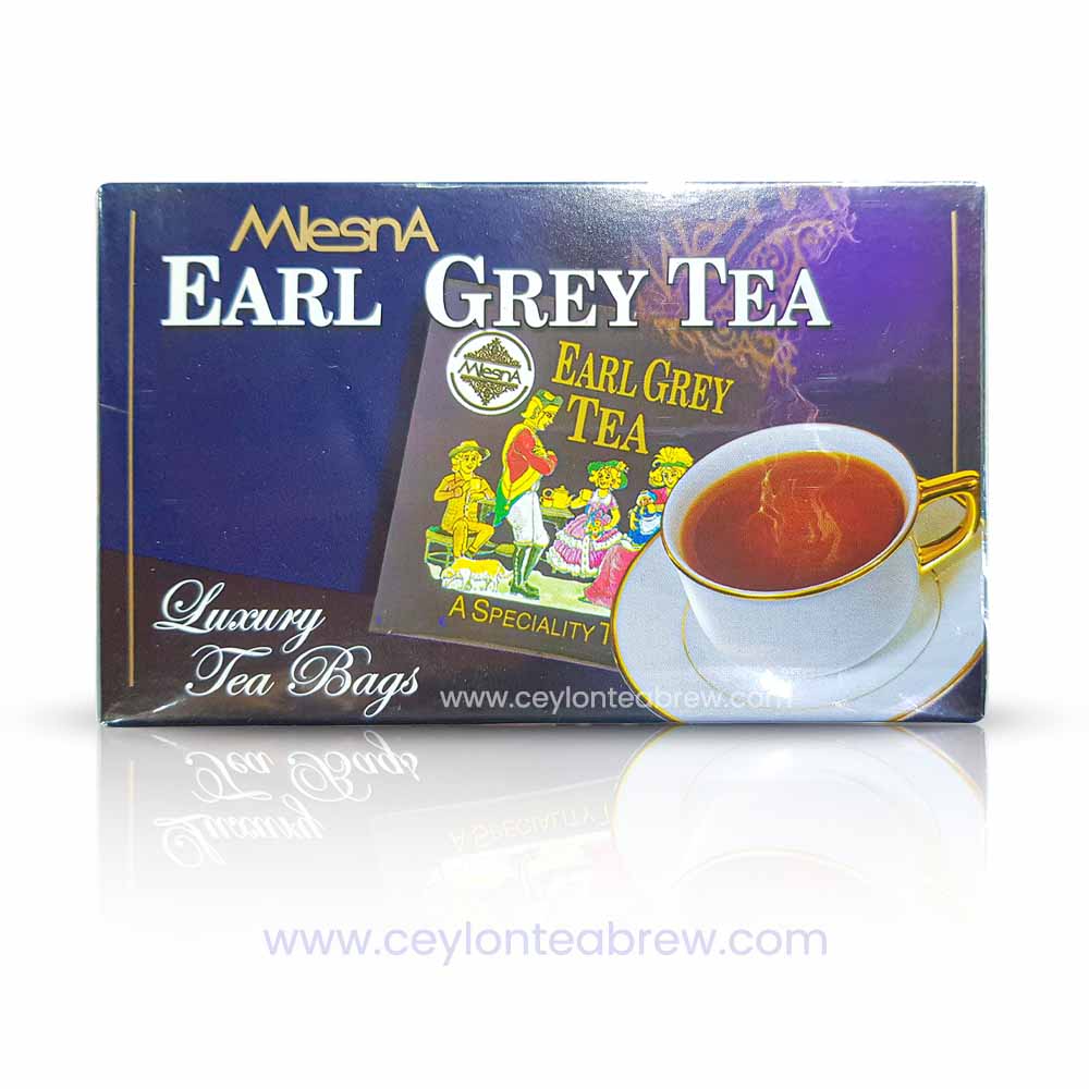 Mlesna Ceylon earl grey luxury tea bags