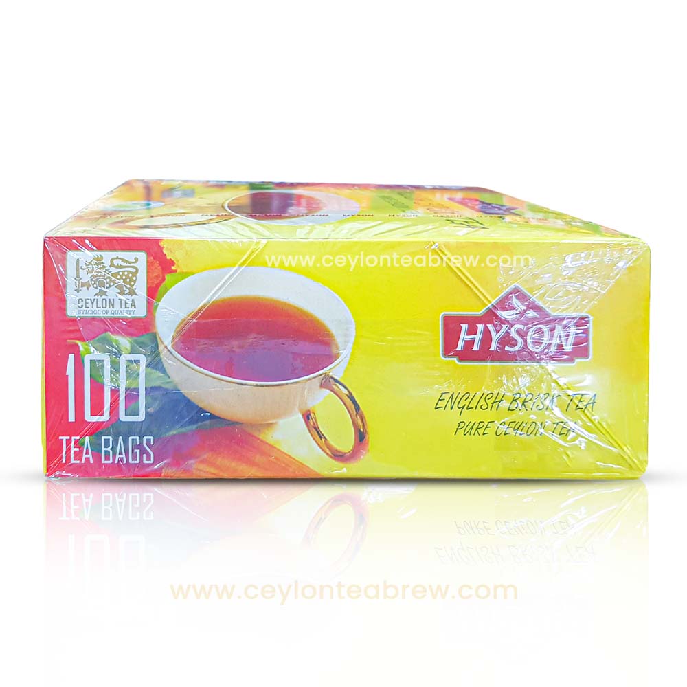 Hyson Ceylon pure black English's breakfast tea bags
