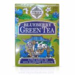 Mlesna Ceylon green leaf tea with Blueberry extracts