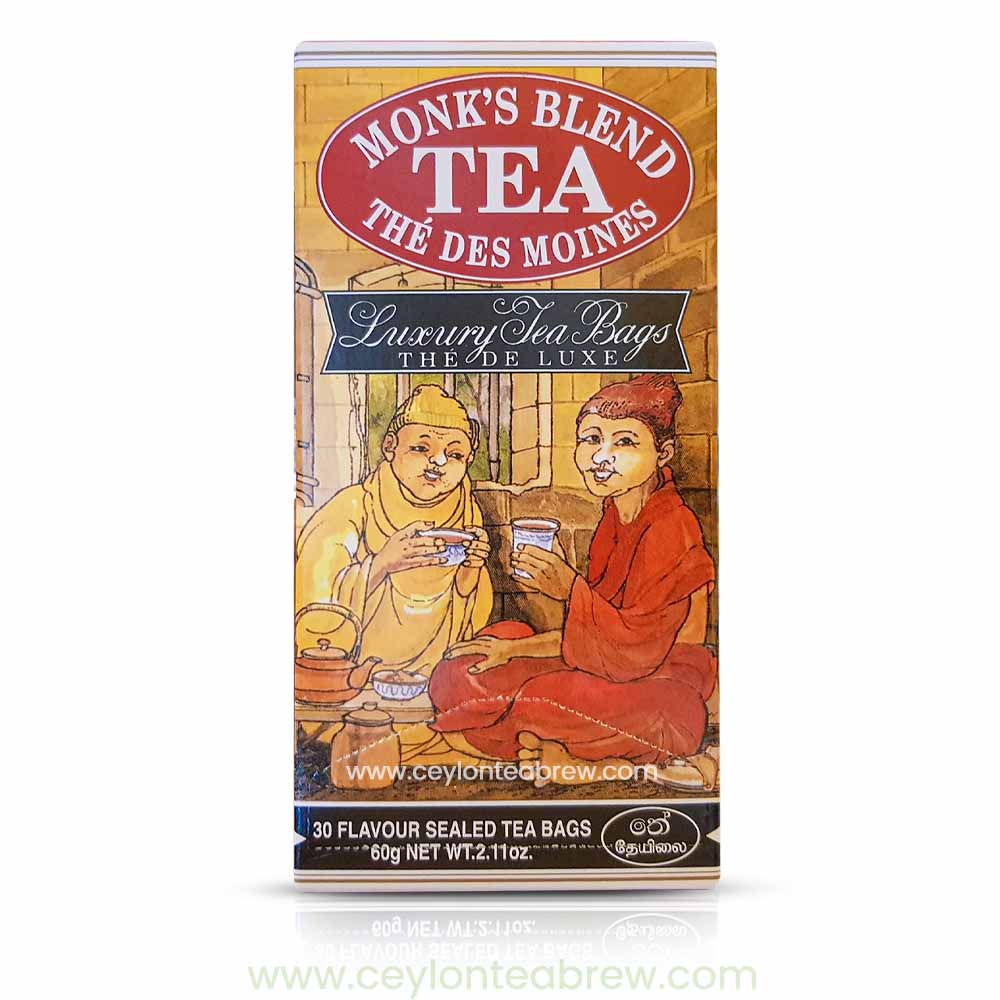 Mlesna Ceylon monk's blend pure Luxury black tea bags