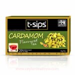 T- sips ceylon tea with natural cardamom extracts