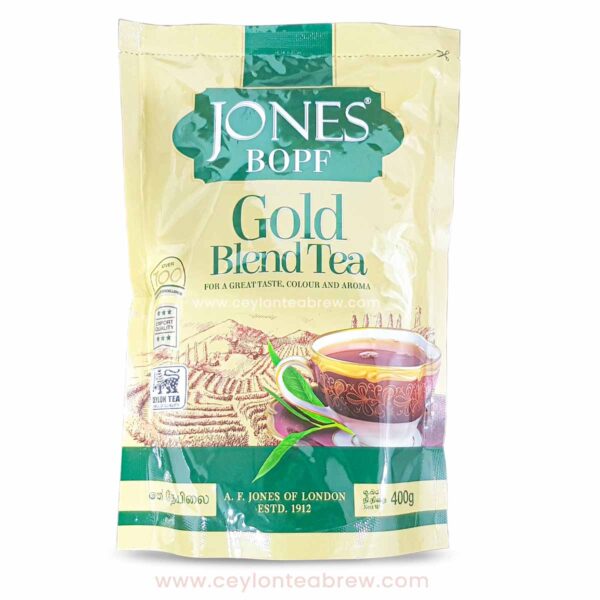 jones Ceylon BOPF gold blend tea