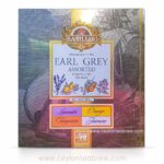 Basilur Ceylon black tea earl grey assorted tea bags