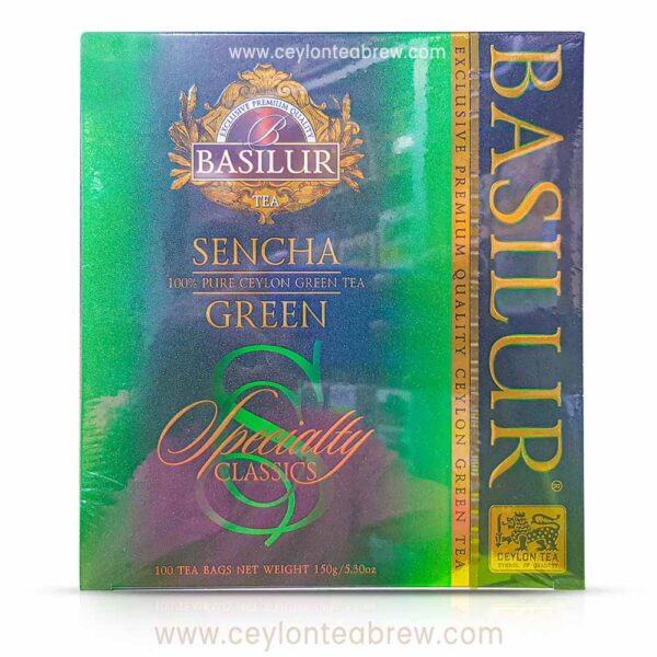 Basilur Ceylon specialty classic Sencha Green tea bags