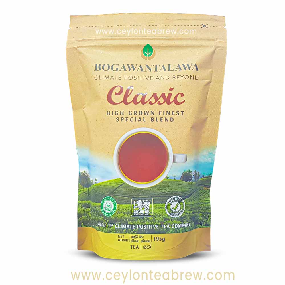Bogawanthalawa Ceylon high grown finest special blend leaf tea 200g