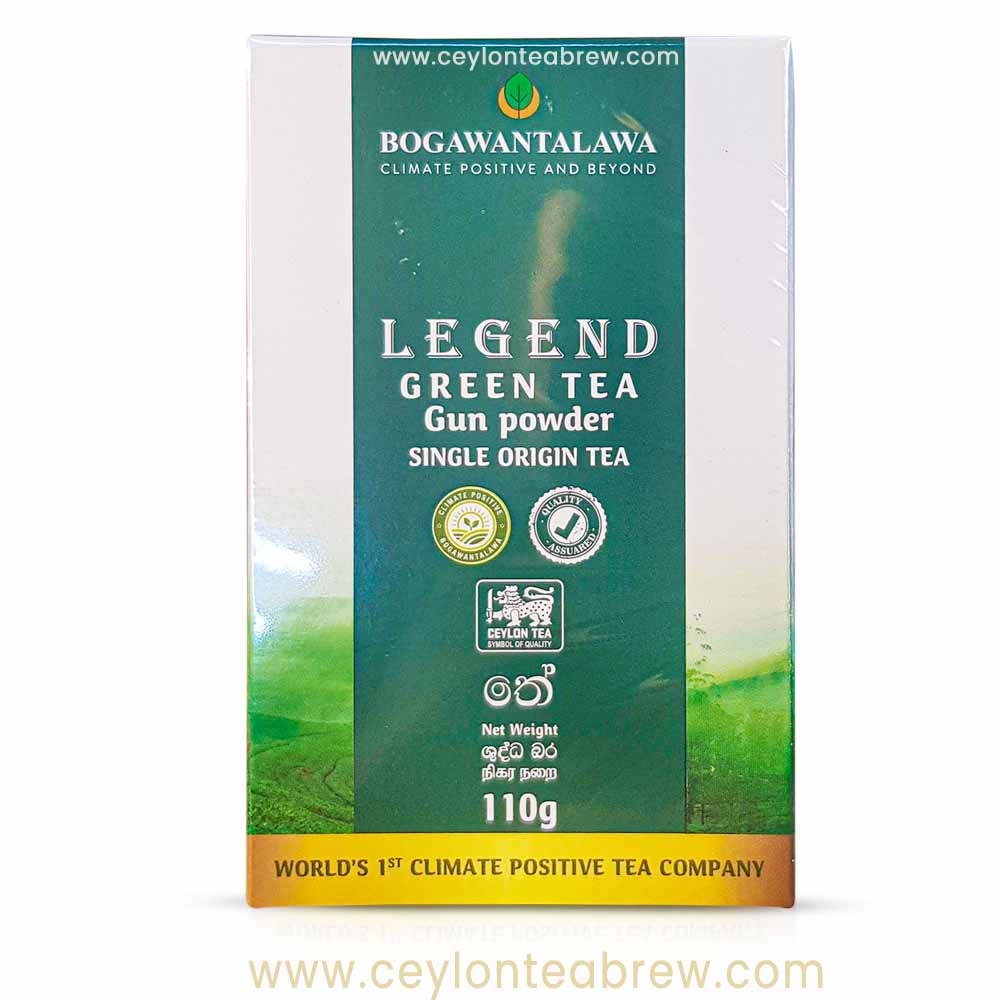 Bogawanthalawa Ceylon legend green tea gun powder
