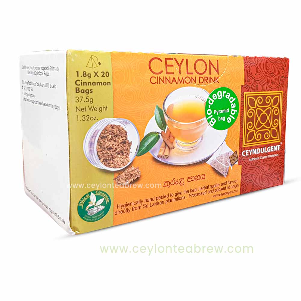 Ceyndulgent Ceylon Pure Cinnamon drink 20 bags 1