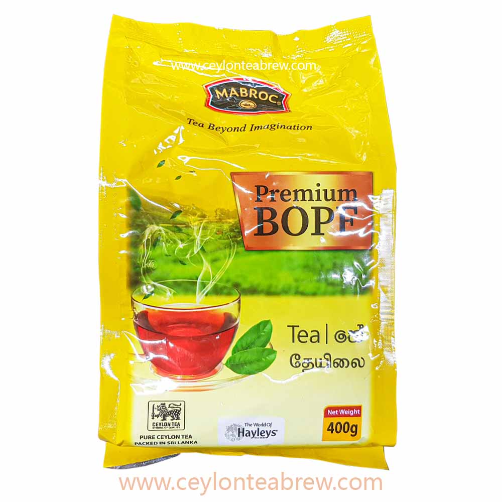 Mabrock Ceylon premium BOPF black leaf tea