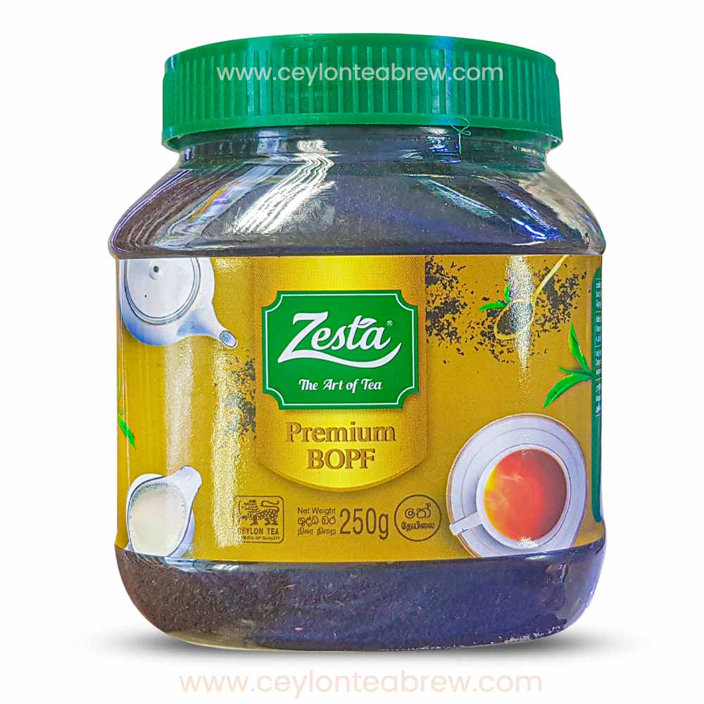 Zesta Ceylon black premium BOPF leaf tea 250g