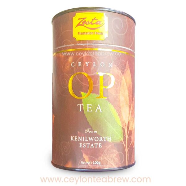 Zesta Ceylon orange Pekoe leaf tea