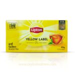 Ceylon Lipton yellow label black tea 20 bags