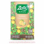 Zesta Ceylon tea with natural Lemon tea bags 1
