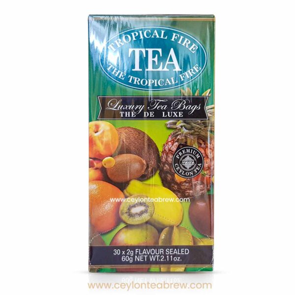 Mlesna Ceylon tea with natural tropical fruits flavored tea