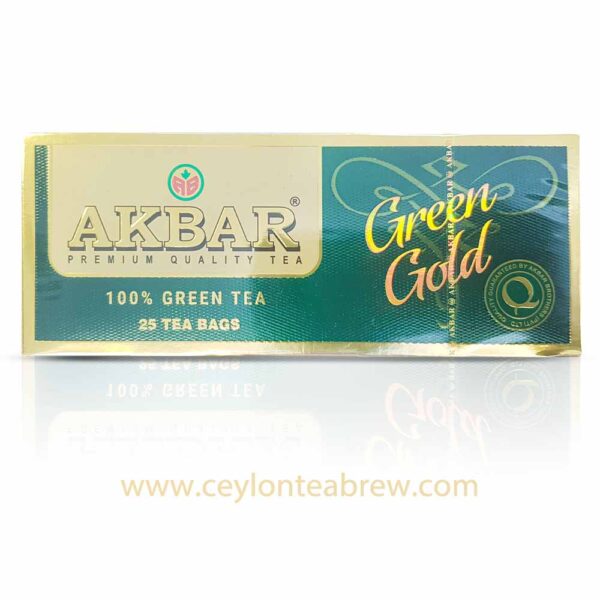 Akbar Premium pure green tea bags