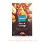 Dilmah Ceylon tea pear and orange flavored tea bags