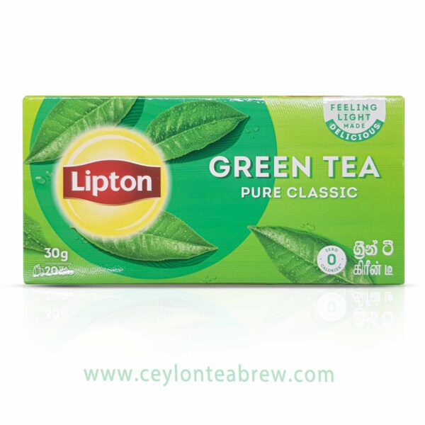 Lipton Ceylon pure green tea bags