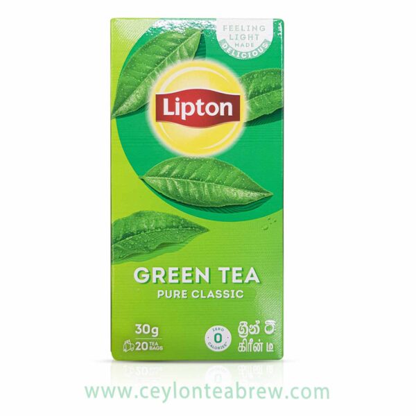 Lipton Ceylon pure green tea bags