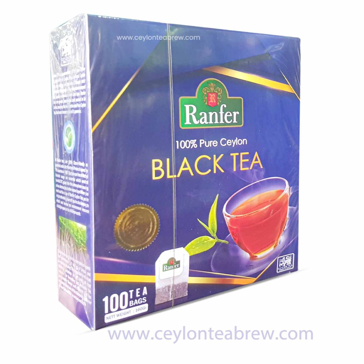 Ranfer Ceylon pure black tea 100 bags