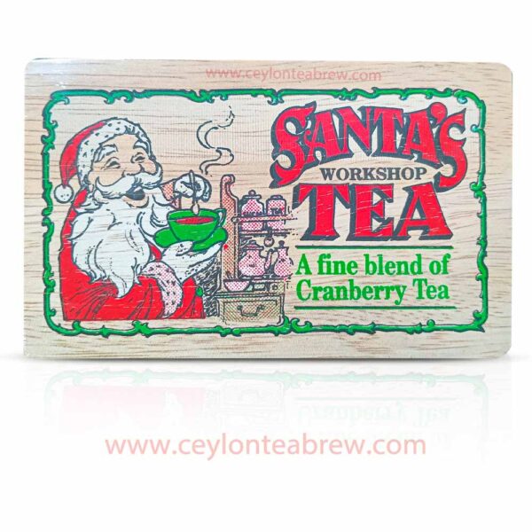 Mlesna Ceylon loose leaf tea with cranberry Christmas tea